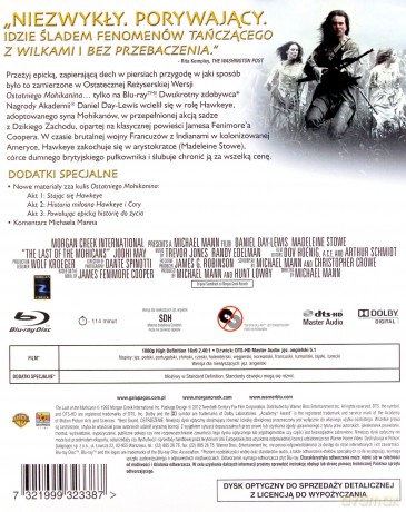 Ostatni Mohikanin (Premium Collection) [Blu-Ray]
