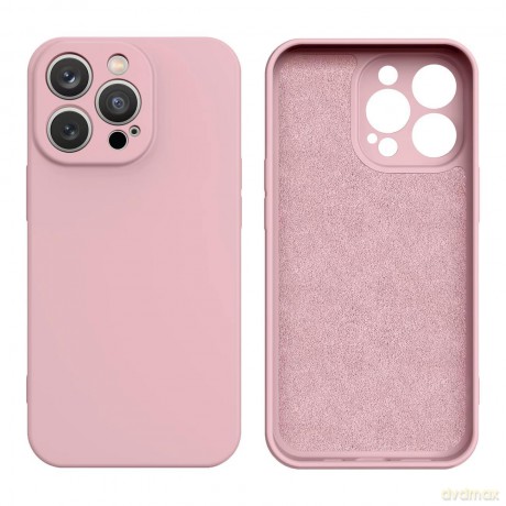 Silicone case etui Samsung Galaxy A53 5G silikonowy pokrowiec różowe