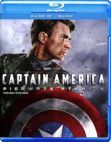 Captain America: Pierwsze Starcie 3D [Blu-Ray] + [Blu-Ray 3D]