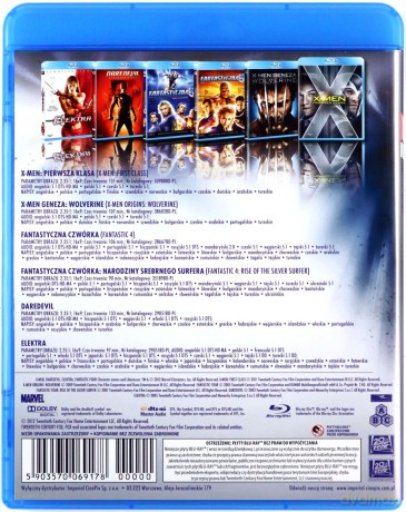 Marvel: Bohaterowie Kolekcja [6xBlu-Ray]