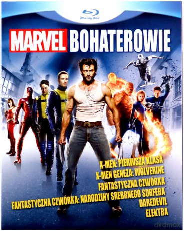 Marvel: Bohaterowie Kolekcja [6xBlu-Ray]