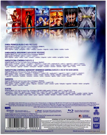Marvel: Bohaterowie Kolekcja [6xBlu-Ray]
