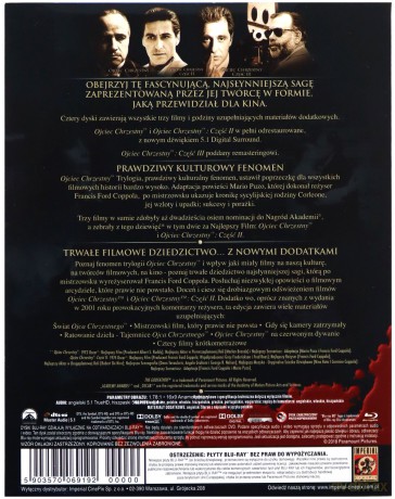 Ojciec chrzestny Trylogia [4xBlu-Ray]