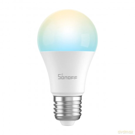 Sonoff inteligentna smart żarówka LED (E27) Wi-Fi 806Lm 9W biała (B02-BL-A60)