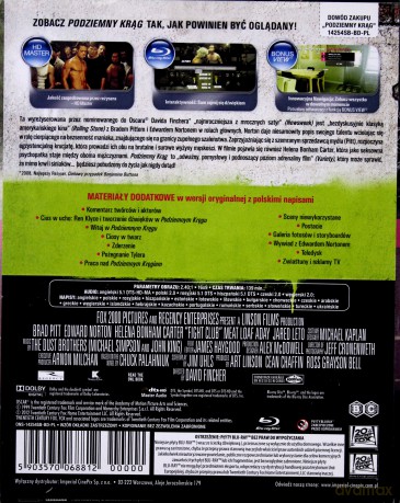 Podziemny krąg (steelbook) [Blu-Ray]