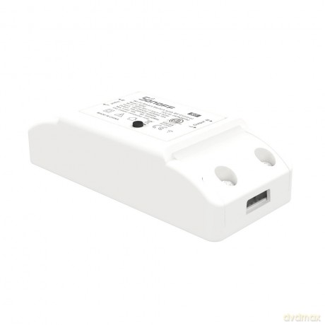 Sonoff RFR2 inteligentny bezprzewodowy przełącznik przekaźnik sterownik Wi-Fi 433 MHz RF biały (M0802010002)