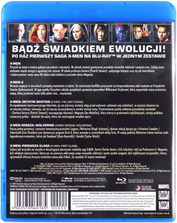 X-Men Kolekcja [5xBlu-Ray]