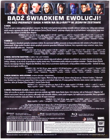 X-Men Kolekcja [5xBlu-Ray]