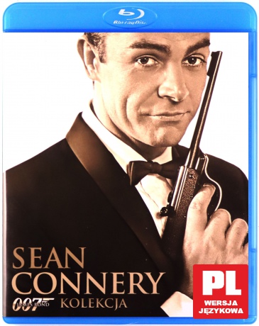 007 James Bond Sean Connery Kolekcja: Diamenty są wieczne / Dr. No / Goldfinger / Operacja Piorun / Pozdrowienia z Rosji / Żyje się tylko dwa razy [6xBlu-Ray]