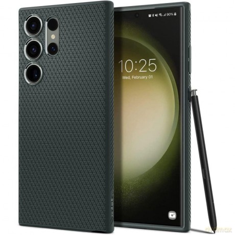 Spigen Liquid Air Galaxy S23 Ultra Abyss Green