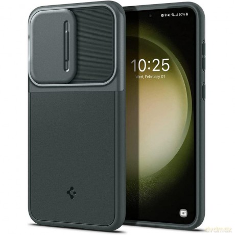 Spigen Optik Armor Galaxy S23 Abyss Green