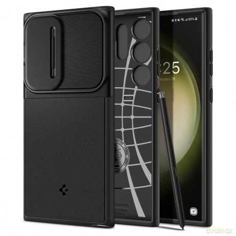 Spigen Optik Armor Galaxy S23 Ultra Black