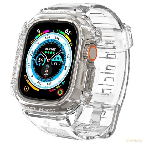 Spigen Rugged Armor "Pro" Apple Watch Ultra (49 Mm) Crystal Clear