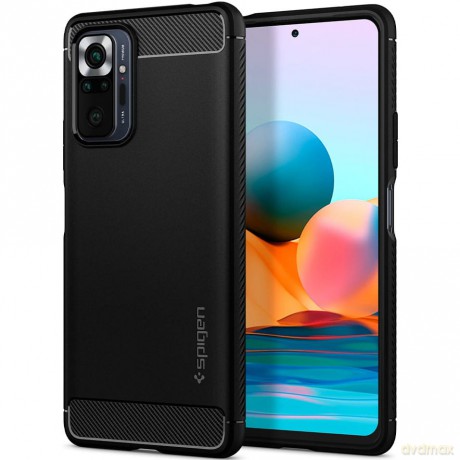 Spigen Rugged Armor Xiaomi Redmi Note 10 Pro Matte Black