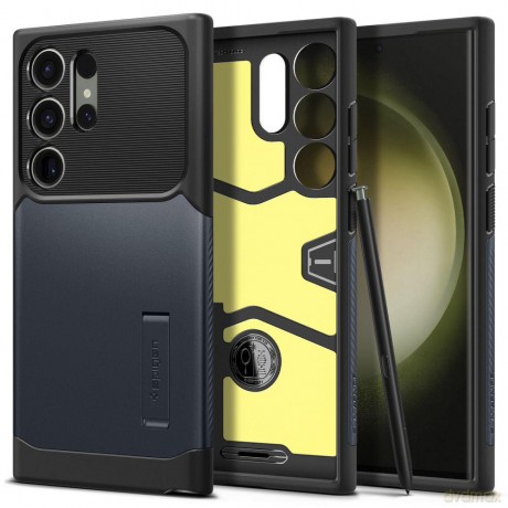 Spigen Slim Armor Galaxy S23 Ultra Metal Slate