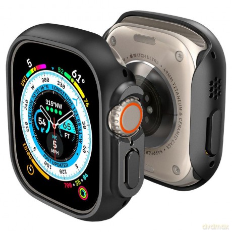 Spigen Thin Fit Apple Watch Ultra (49 Mm) Black