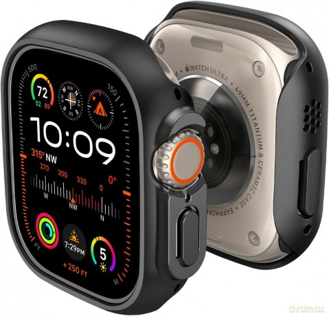 Spigen Thin Fit Apple Watch Ultra (49 Mm) Black