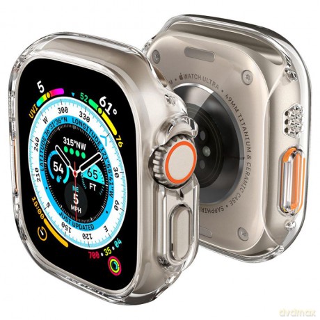Spigen Thin Fit Apple Watch Ultra (49 Mm) Crystal Clear