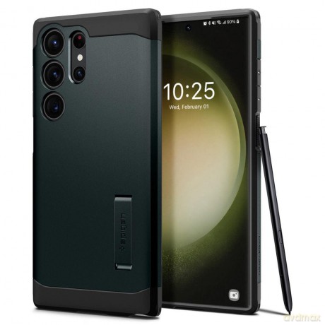 Spigen Tough Armor Galaxy S23 Ultra Abyss Green