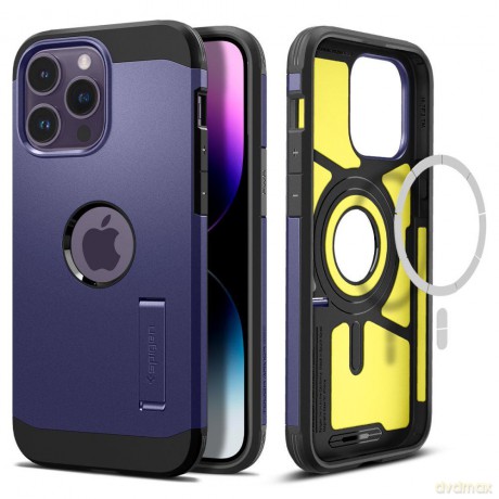 Spigen Tough Armor Mag Magsafe Iphone 14 Pro Deep Purple