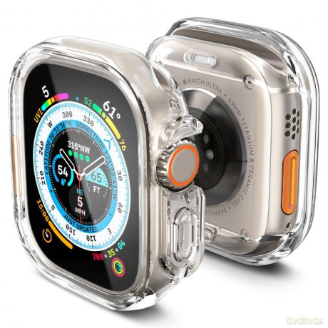 Spigen Ultra Hybrid Apple Watch Ultra (49 Mm) Crystal Clear