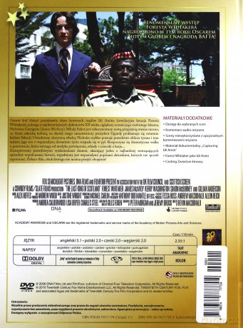 Ostatni Król Szkocji (booklet) [DVD]