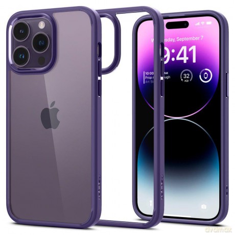 Spigen Ultra Hybrid Iphone 14 Pro Max Deep Purple