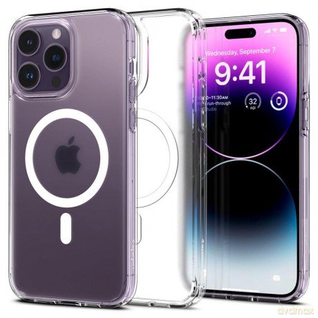 Spigen Ultra Hybrid Mag Magsafe Iphone 14 Pro Max Frost Clear