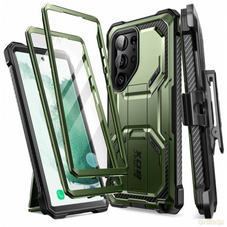Supcase Iblsn Armorbox 2-Set Galaxy S23 Ultra Guldan