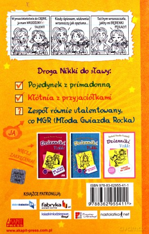 Dzienniki Nikki Chcę Zostać Gwiazdą! - Rachel Renee Russell [KSIĄŻKA]