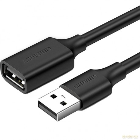 Ugreen kabel przedłużacz USB (męski) - USB (żeński) 2.0 480Mb/s 3m czarny (US103)