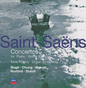 Charles Dutoit: Saint-Saens:Concertos,Ton Poems,Sym.3 [5CD]