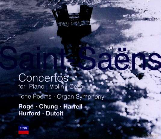 Charles Dutoit: Saint-Saens:Concertos,Ton Poems,Sym.3 [5CD]