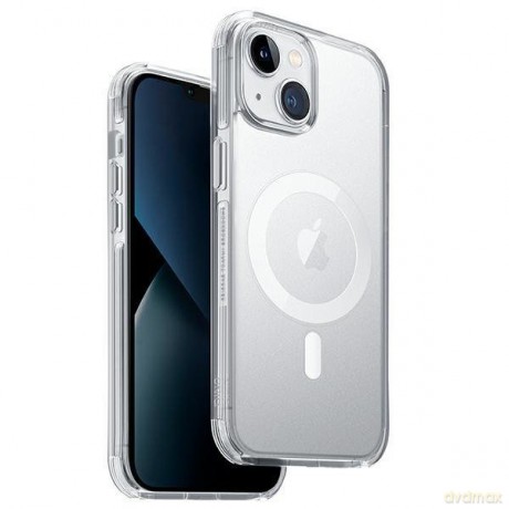 UNIQ etui Combat iPhone 14 6,1" Magclick Charging przeźroczysty/dove satin clear