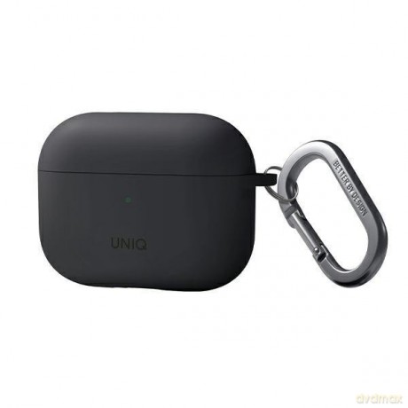 UNIQ etui Nexo AirPods Pro 2 gen + Ear Hooks Silicone szary/charcoal grey