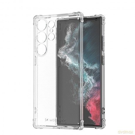 Wozinsky Anti Shock etui do Samsung Galaxy S23 Ultra pancerny pokrowiec przezroczyste