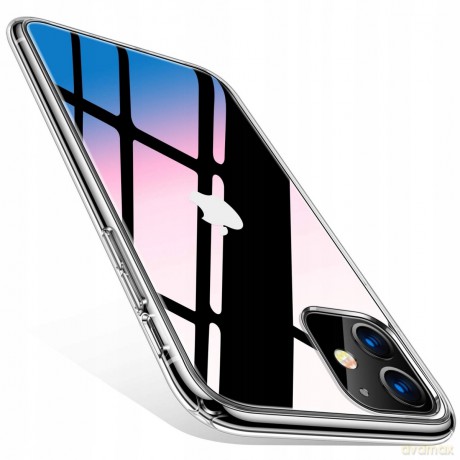 Żelowy pokrowiec etui Ultra Clear 0.5mm iPhone 11 przezroczysty