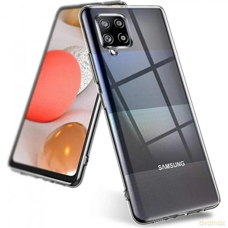 Żelowy pokrowiec etui Ultra Clear 0.5mm Samsung Galaxy A42 5G przezroczysty