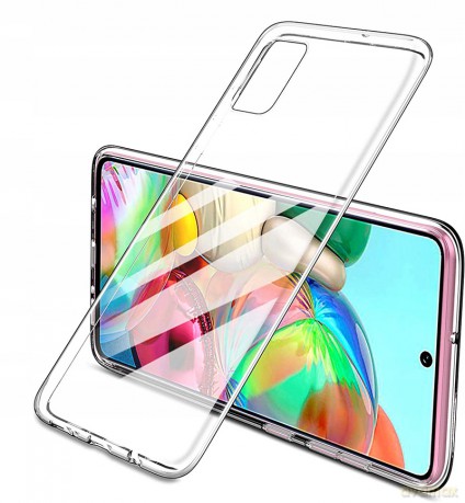 Żelowy pokrowiec etui Ultra Clear 0.5mm Samsung Galaxy A51 5G przezroczysty