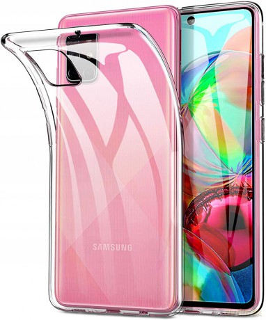 Żelowy pokrowiec etui Ultra Clear 0.5mm Samsung Galaxy A51 5G przezroczysty