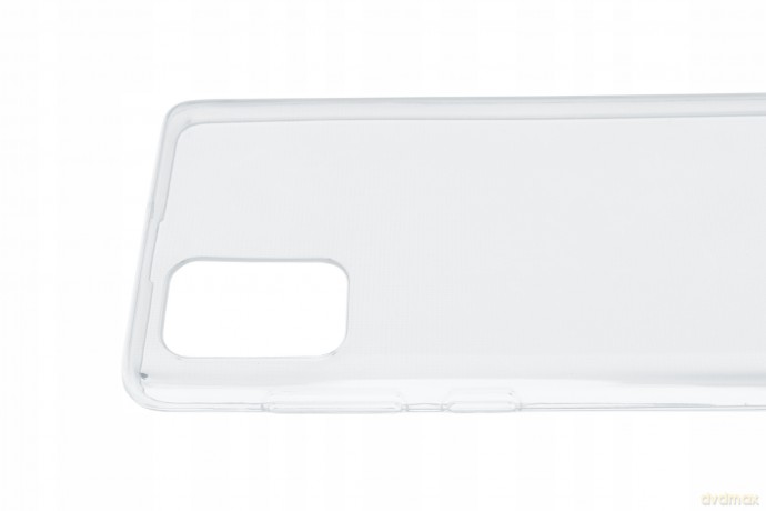 Żelowy pokrowiec etui Ultra Clear 0.5mm Samsung Galaxy A71 przezroczysty