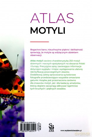 Atlas motyli - Kamila Twardowska, Jacek Twardowski [KSIĄŻKA]