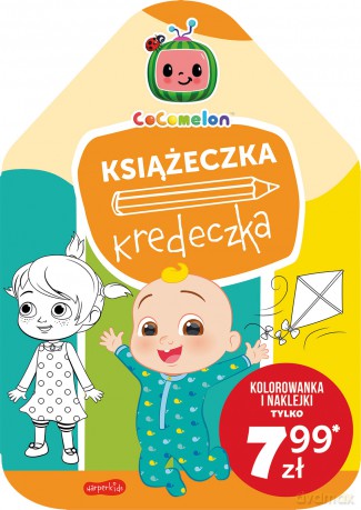 Cocomelon. Książeczka kredeczka [KSIĄŻKA]