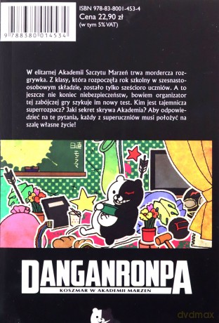 Danganronpa. Koszmar w Akademii Marzeń (Tom 3) - Hajime Touya, Spike Chunsoft [KOMIKS]