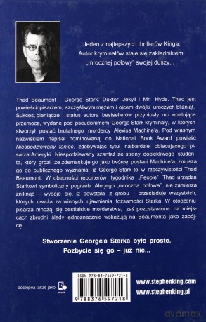 Mroczna Połowa Tw - Stephen King [KSIĄŻKA]