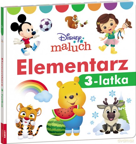 Disney maluch Elementarz 3-latka HOPE-9208 [KSIĄŻKA]
