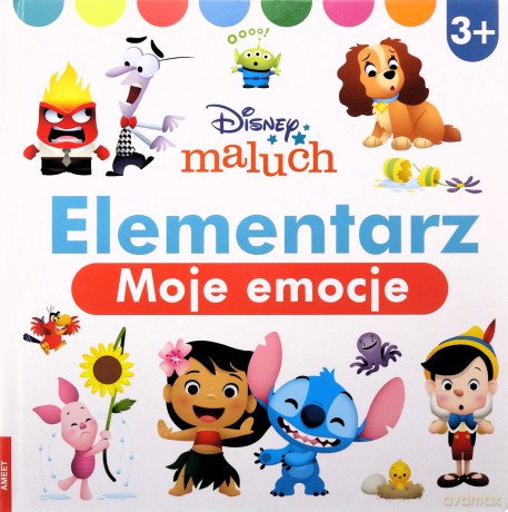 Disney maluch Elementarz Emocje HOPE-9207 [KSIĄŻKA]