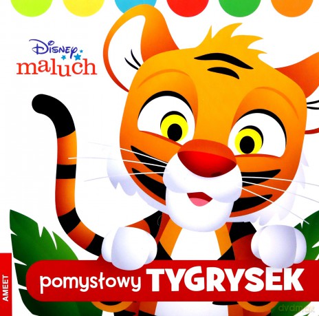 Disney maluch Pomysłowy tygrysek DBF-9209 [KSIĄŻKA]