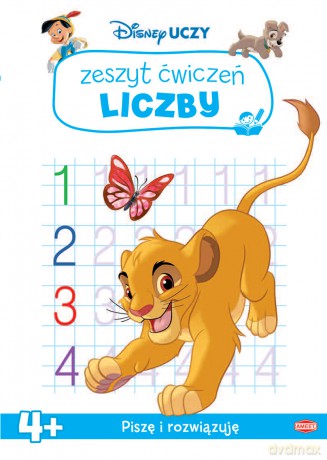 Disney uczy classic Zeszyt ćwiczeń. Liczby UDZ-9304 [KSIĄŻKA]