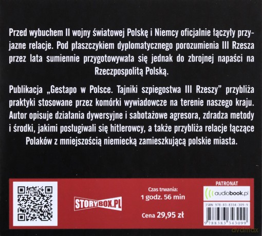 Gestapo w Polsce. Tajniki szpiegostwa III Rzeszy - Jan Kowalski [AUDIOBOOK]